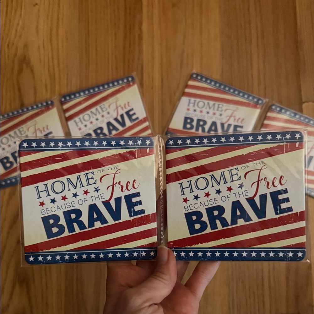 Patriotic Coasters Set